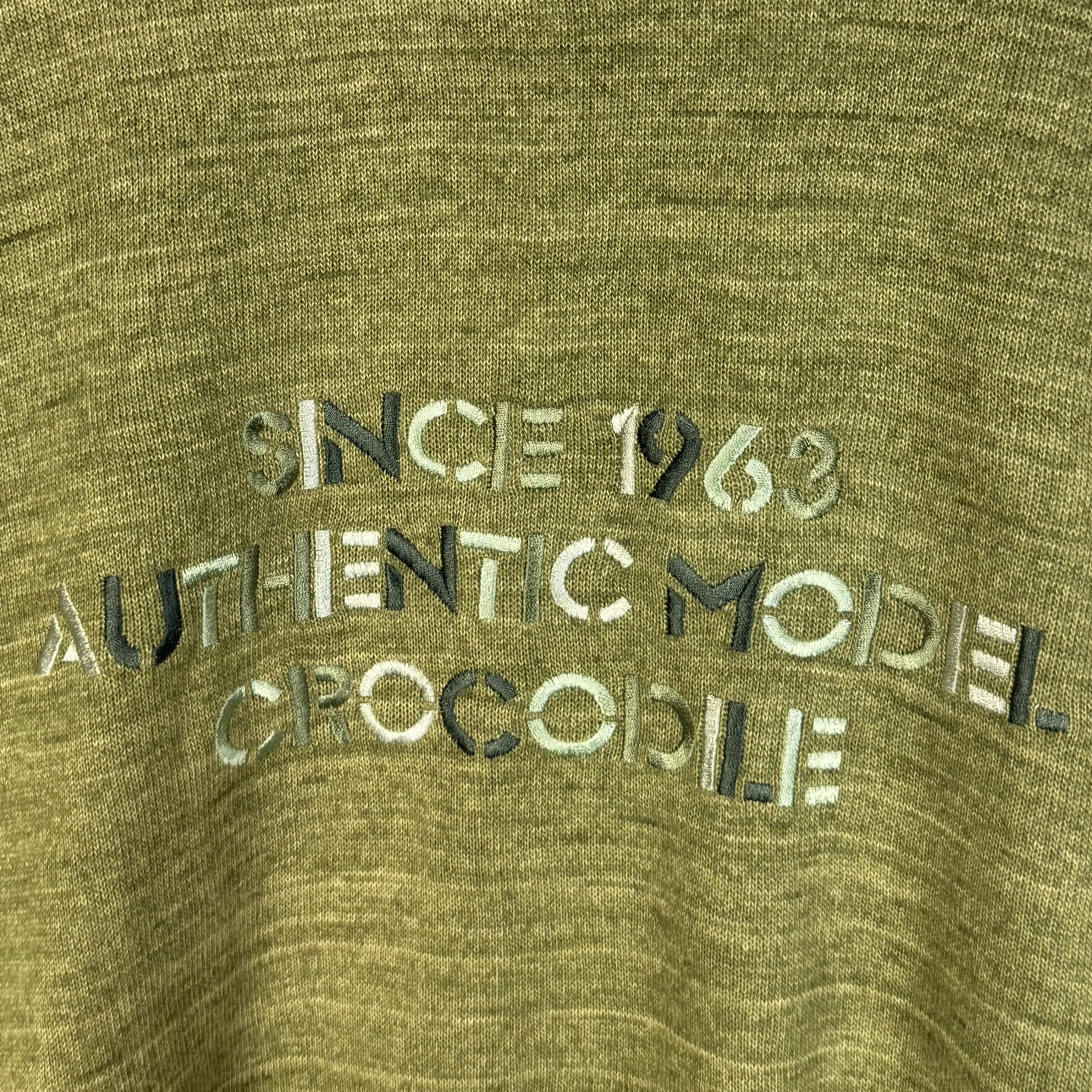 Vintage Vintage 90s Crocodile Sweatshirt Crewneck Size US L / EU 52-54 / 3 - 3 Thumbnail