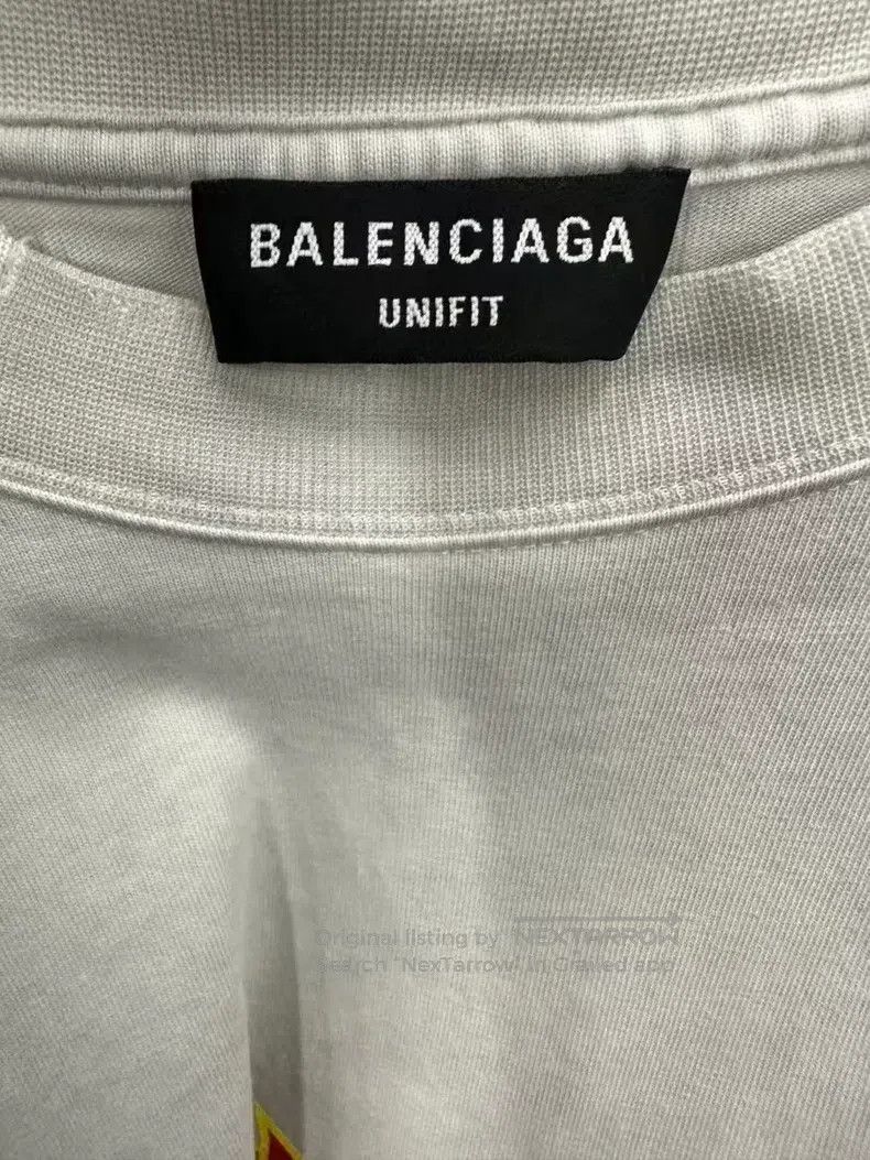 Balenciaga Balenciaga Flame word short-sleeve Size US L / EU 52-54 / 3 - 3 Thumbnail