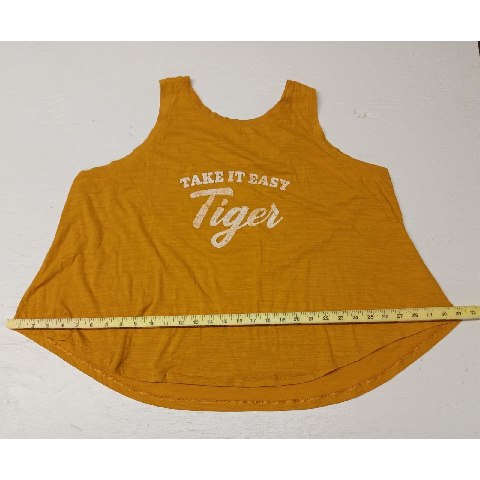 Other Secret Treasures (3XL) Yellow Comfort Stretch Tank Top Shirt Size ONE SIZE - 5 Thumbnail