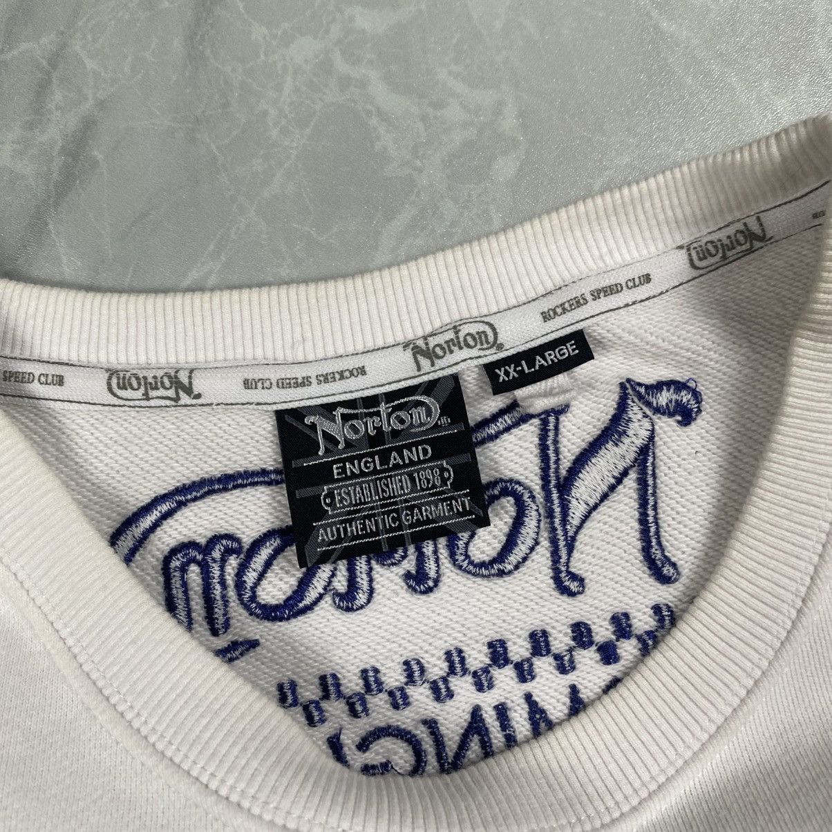Norton Vintage Norton Motorcycles Rockers Speed Club Crewneck Size US XL / EU 56 / 4 - 7 Thumbnail