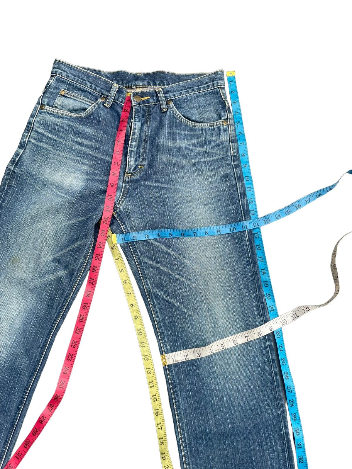 Lee Lee Riders Faded Wash Denim Size US 32 / EU 48 - 13 Thumbnail