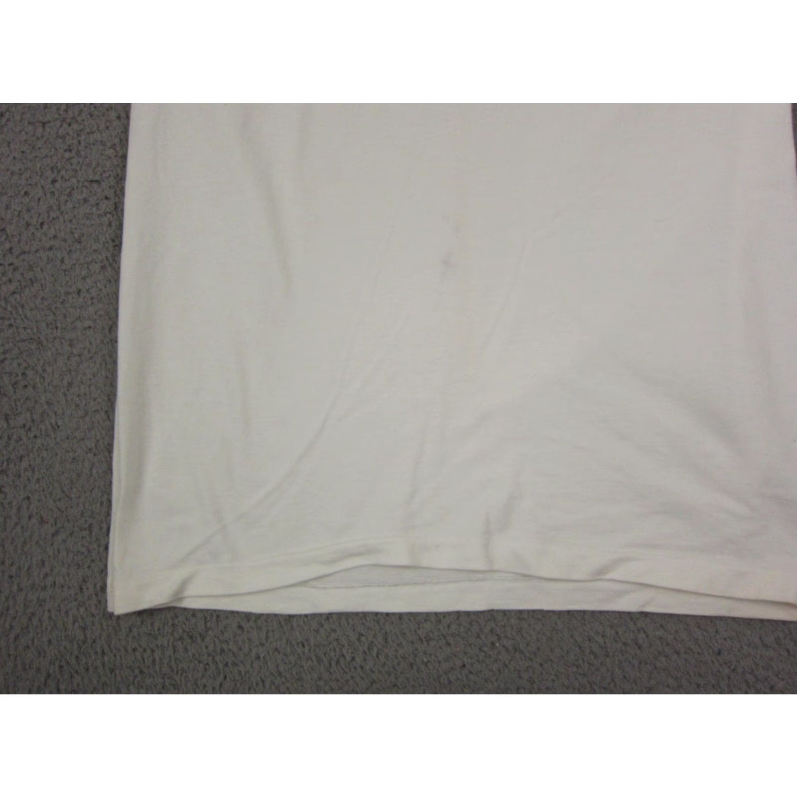 Stafford Vintage Stafford Shirt Mens L White 90s Cotton Knit Short Sleeve Crew Neck T-Shirt All Seasons Modern Casual Shirts Mens Size US L / EU 52-54 / 3 - 3 Thumbnail