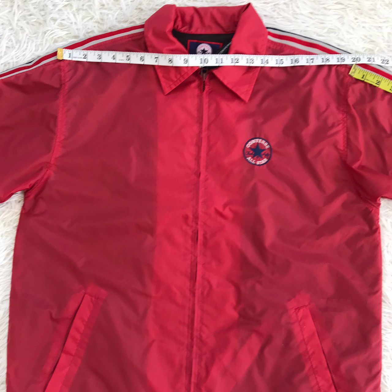 Converse × Vintage Vintage converse all star jacket side tape style Size US M / EU 48-50 / 2 - 7 Thumbnail
