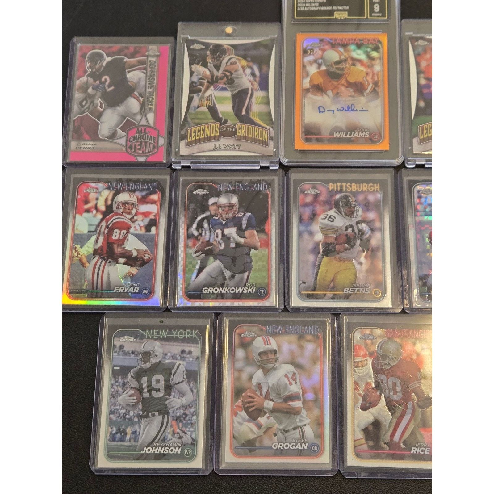 Other Topps Chrome Football 2024 Card Lot 14 Legends Aikman Bettis Size ONE SIZE - 3 Thumbnail