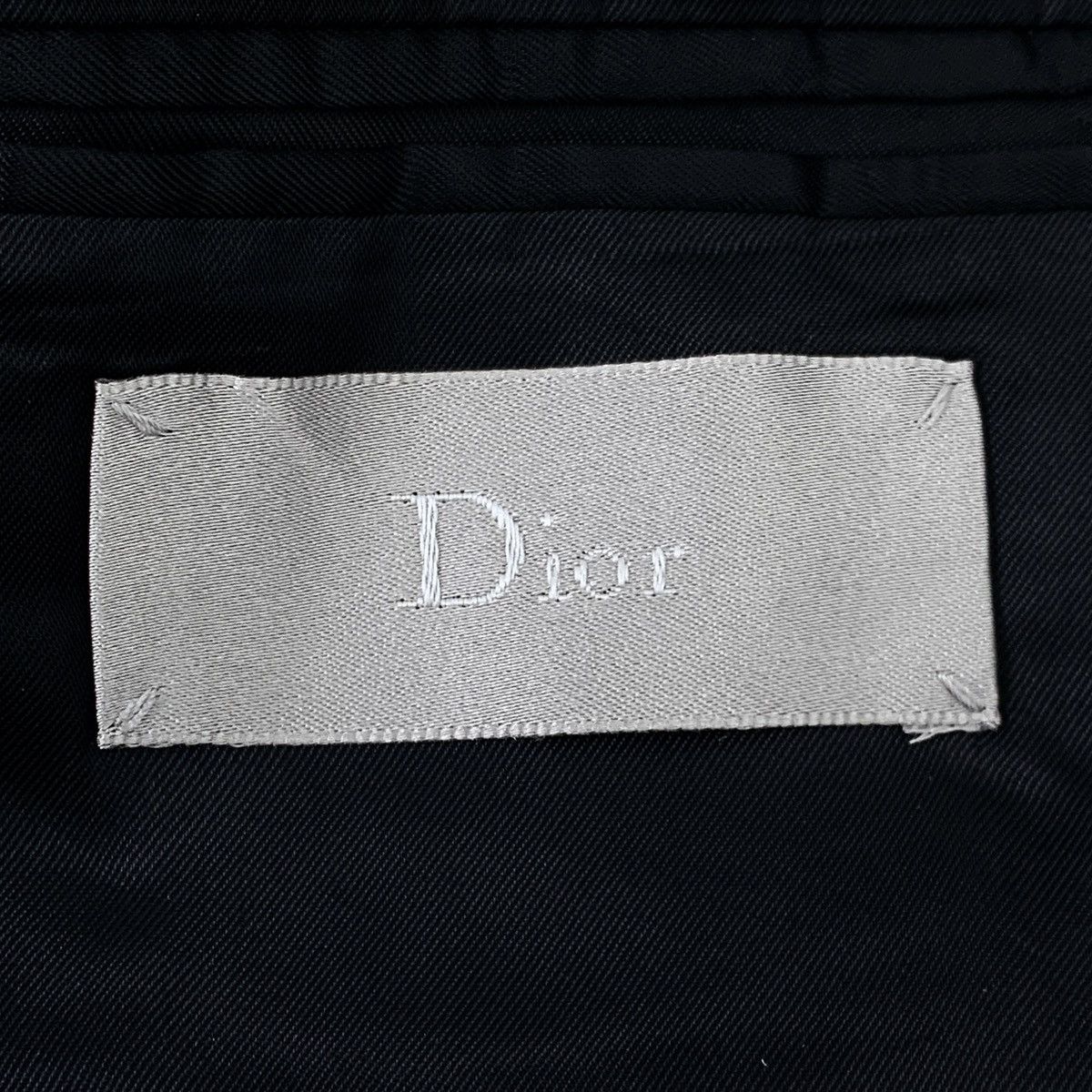 Dior Dior Dark Blue Wool Single Breasted Long Sleeve Jacket Size M / US 6-8 / IT 42-44 - 6 Thumbnail