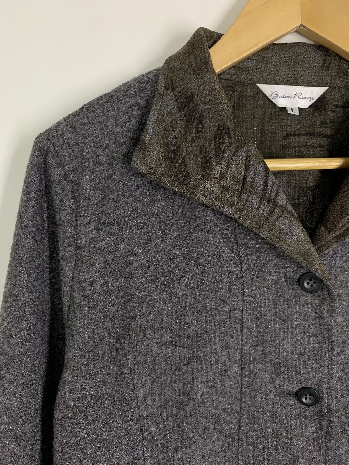 Japanese Brand × Vintage Vintage Baton Rouge Wool Jacket Size US L / EU 52-54 / 3 - 5 Thumbnail