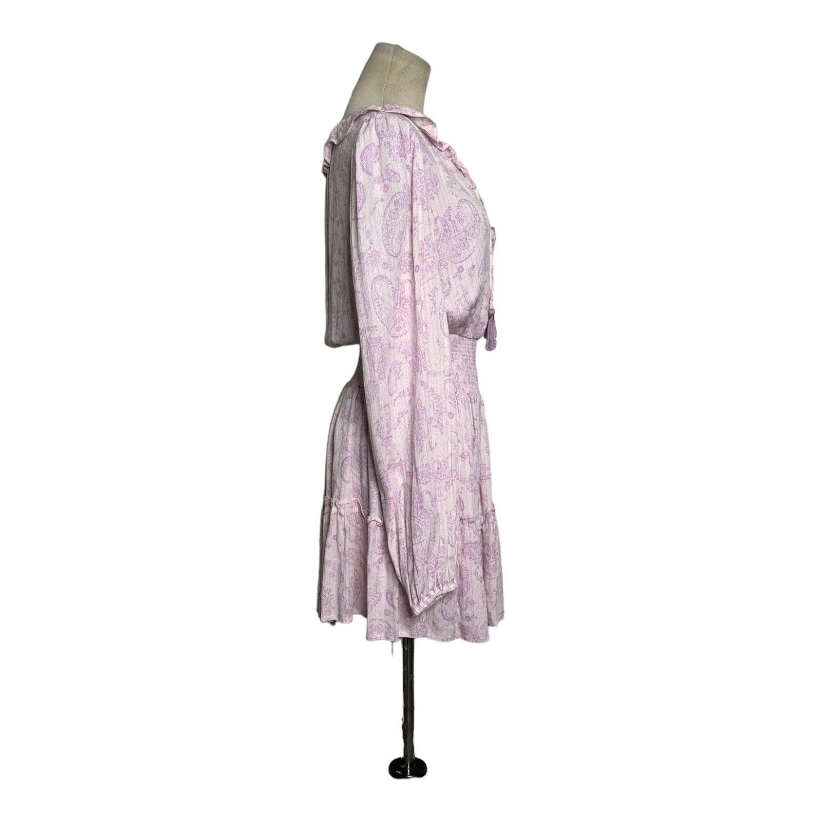 House of Harlow House oh Harlow 1960 Paisley boho chic mini dress size small Size S / US 4 / IT 40 - 8 Thumbnail