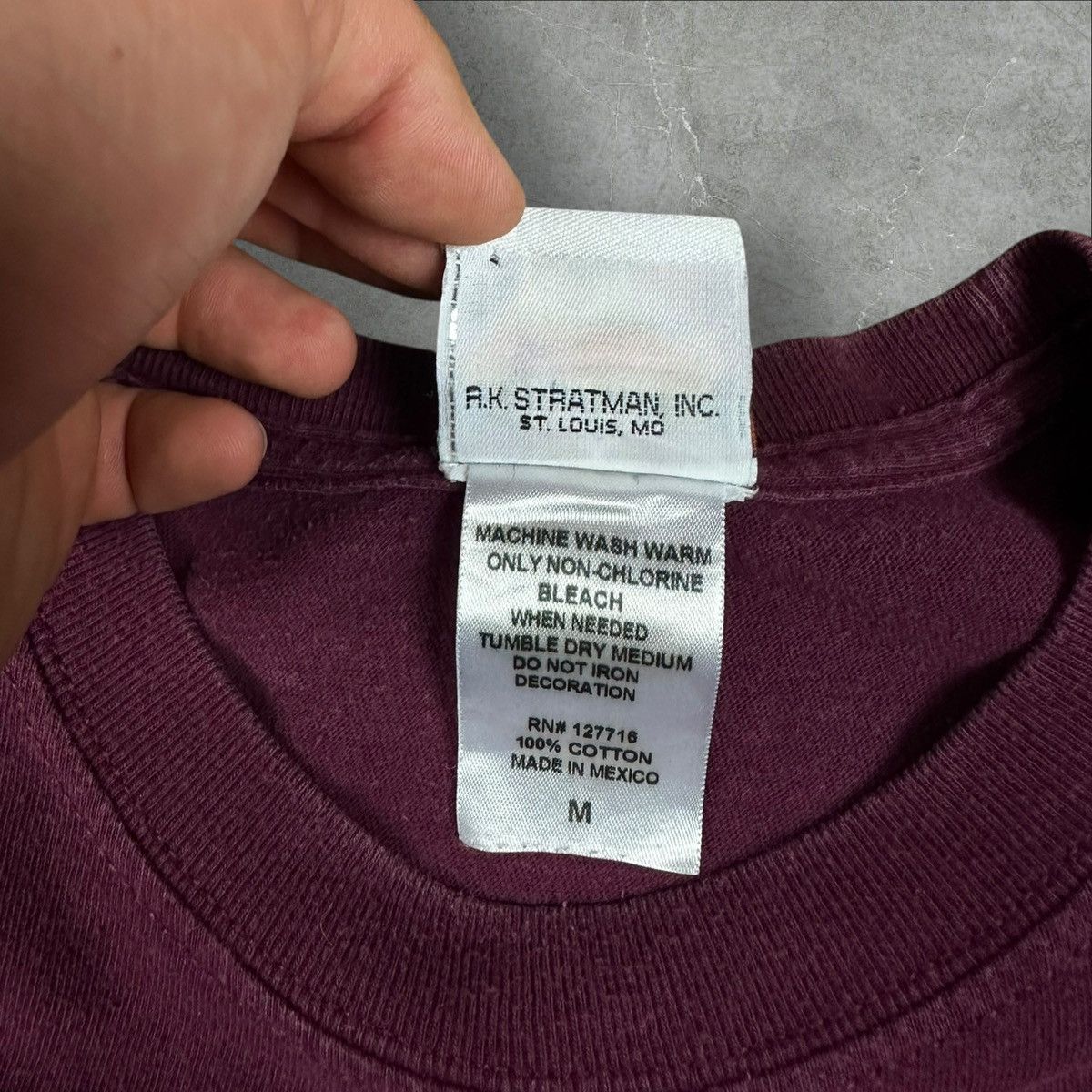 Harley Davidson × Vintage Harley Davidson 2012 New Braunfels TEXAS Burgundy T-shirt Size US M / EU 48-50 / 2 - 6 Thumbnail