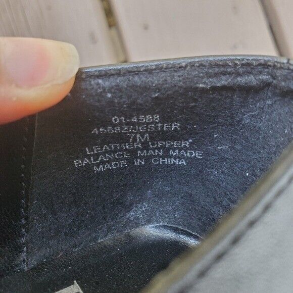 Vintage Vintage 90s y2k Square Toe Chunky Heel Black Leather Pumps Size US 7 / IT 37 - 7 Thumbnail