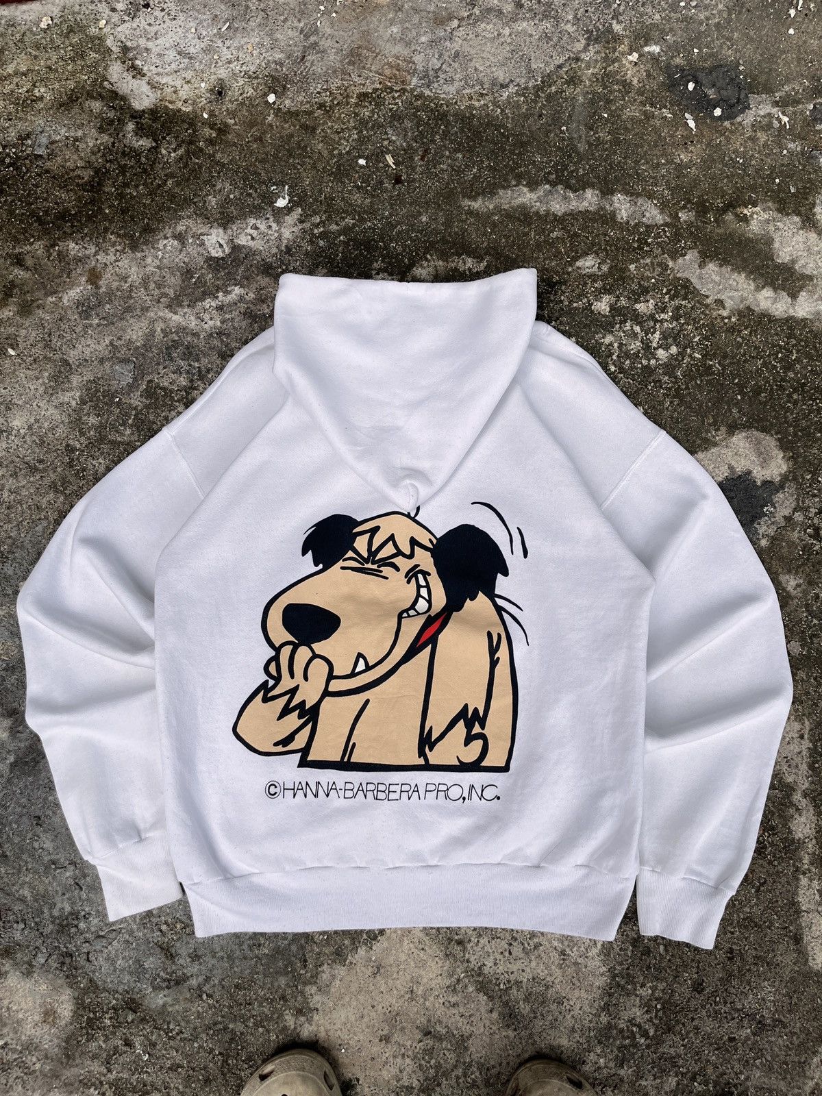 Vintage Vintage 90s Muttley Wacky Racers Hoodie Size US L / EU 52-54 / 3 - 1 Thumbnail