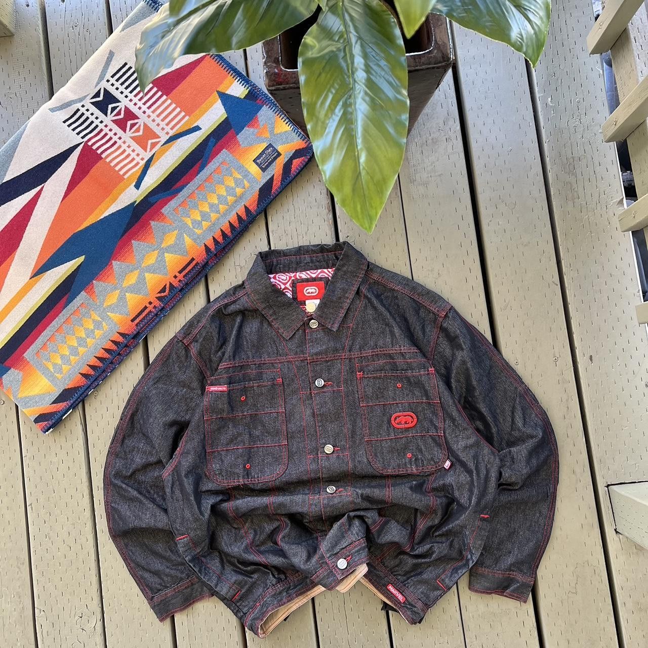 Ecko Unltd. VintageY2K Ecko Unlimited Marvel Fantastic Four Denim Jacket Size US XL / EU 56 / 4 - 1 Thumbnail
