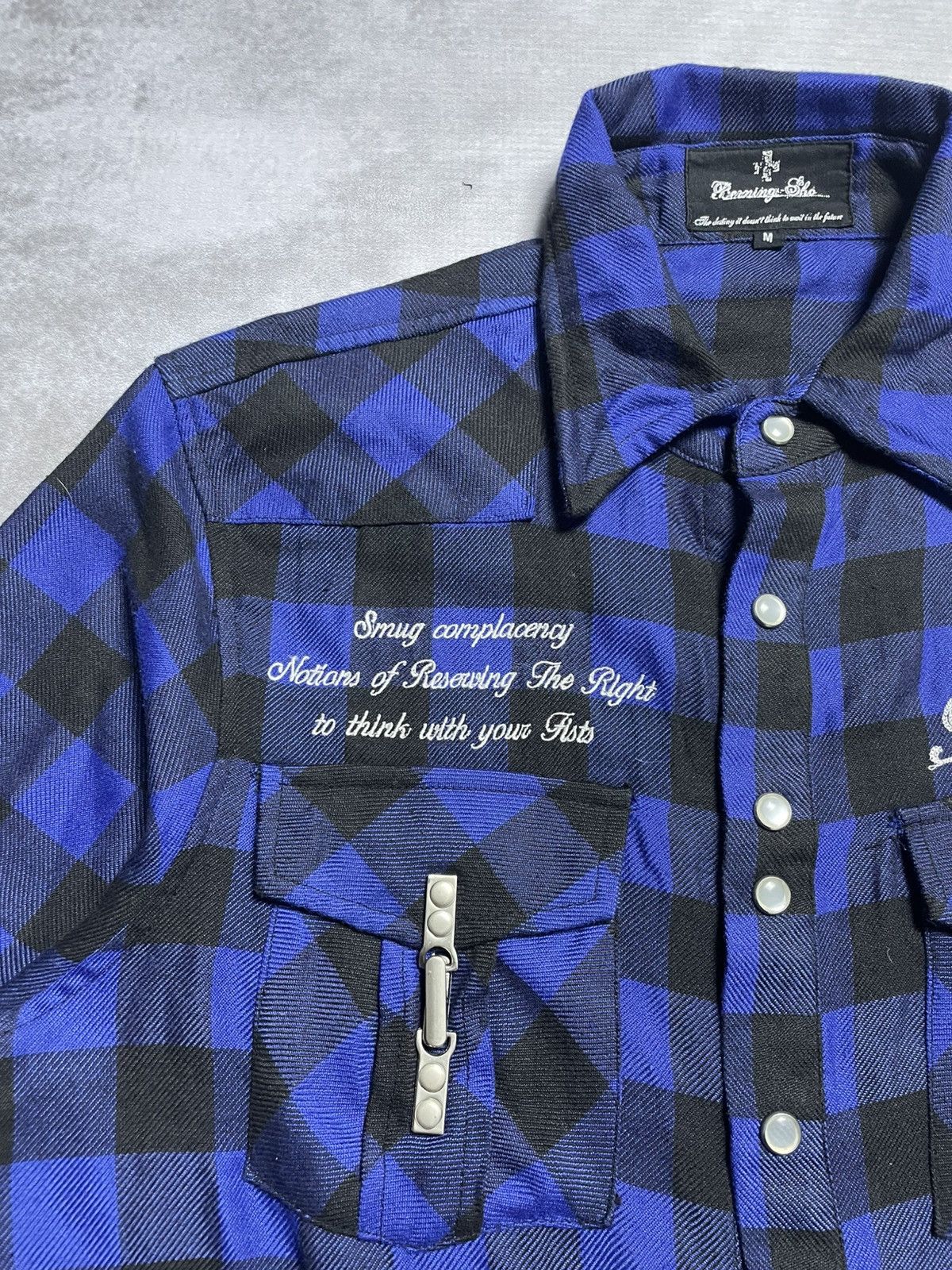 KMRii 2000’s Berning Sho Flanel Shirt Size US M / EU 48-50 / 2 - 3 Thumbnail
