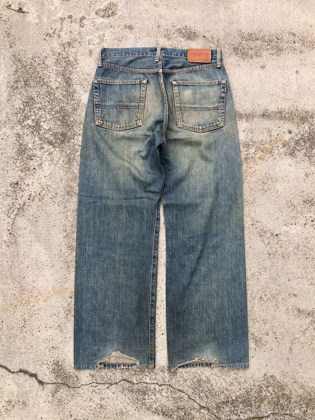 Edwin RUSTY SELVEDGE WIDE LEG DENIM BY EDWIN Size US 30 / EU 46 - 9 Thumbnail