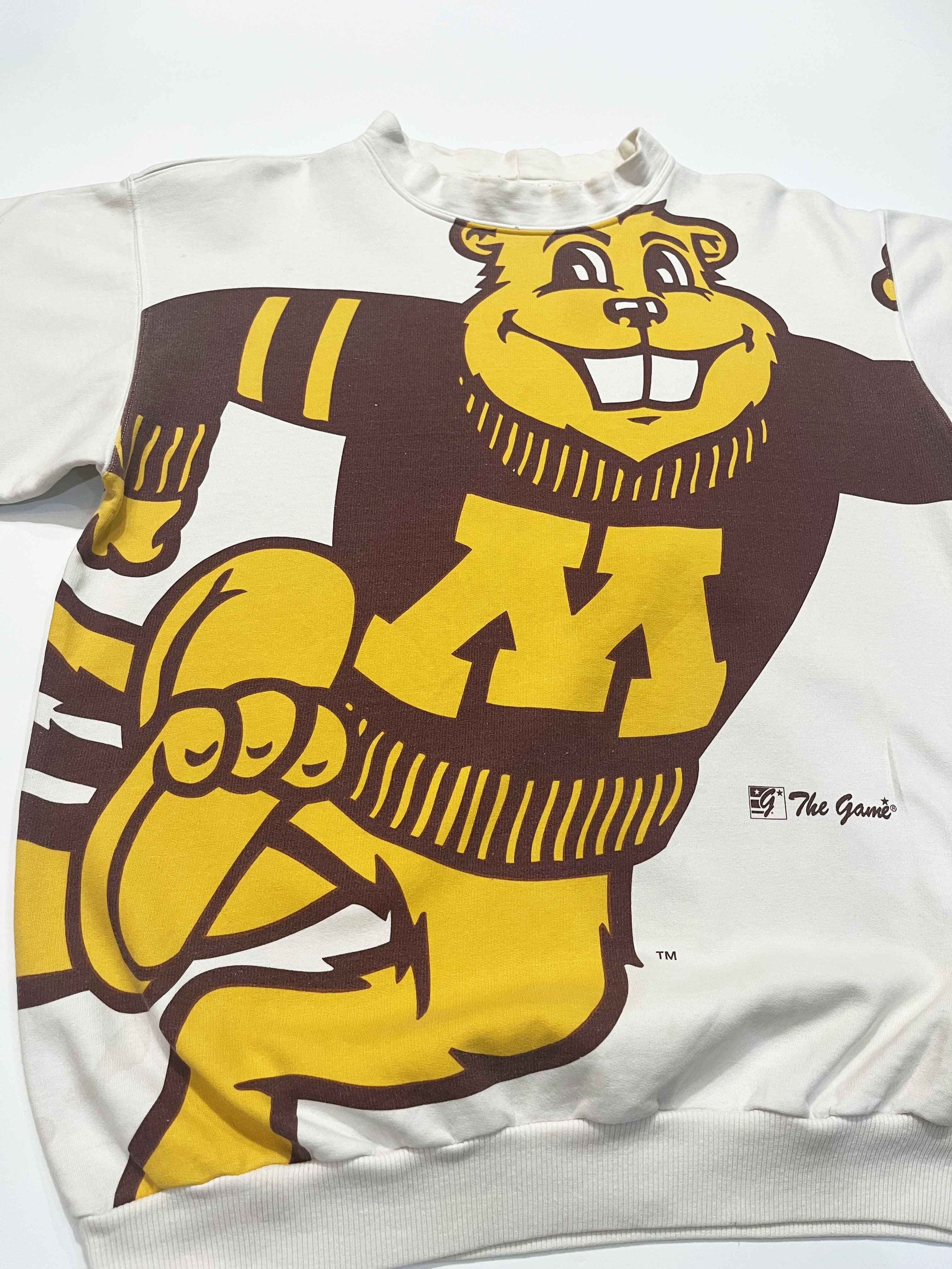 The Game Vintage Minnesota Golden Gophers NCAA Crewneck Sweatshirt Size US L / EU 52-54 / 3 - 5 Thumbnail