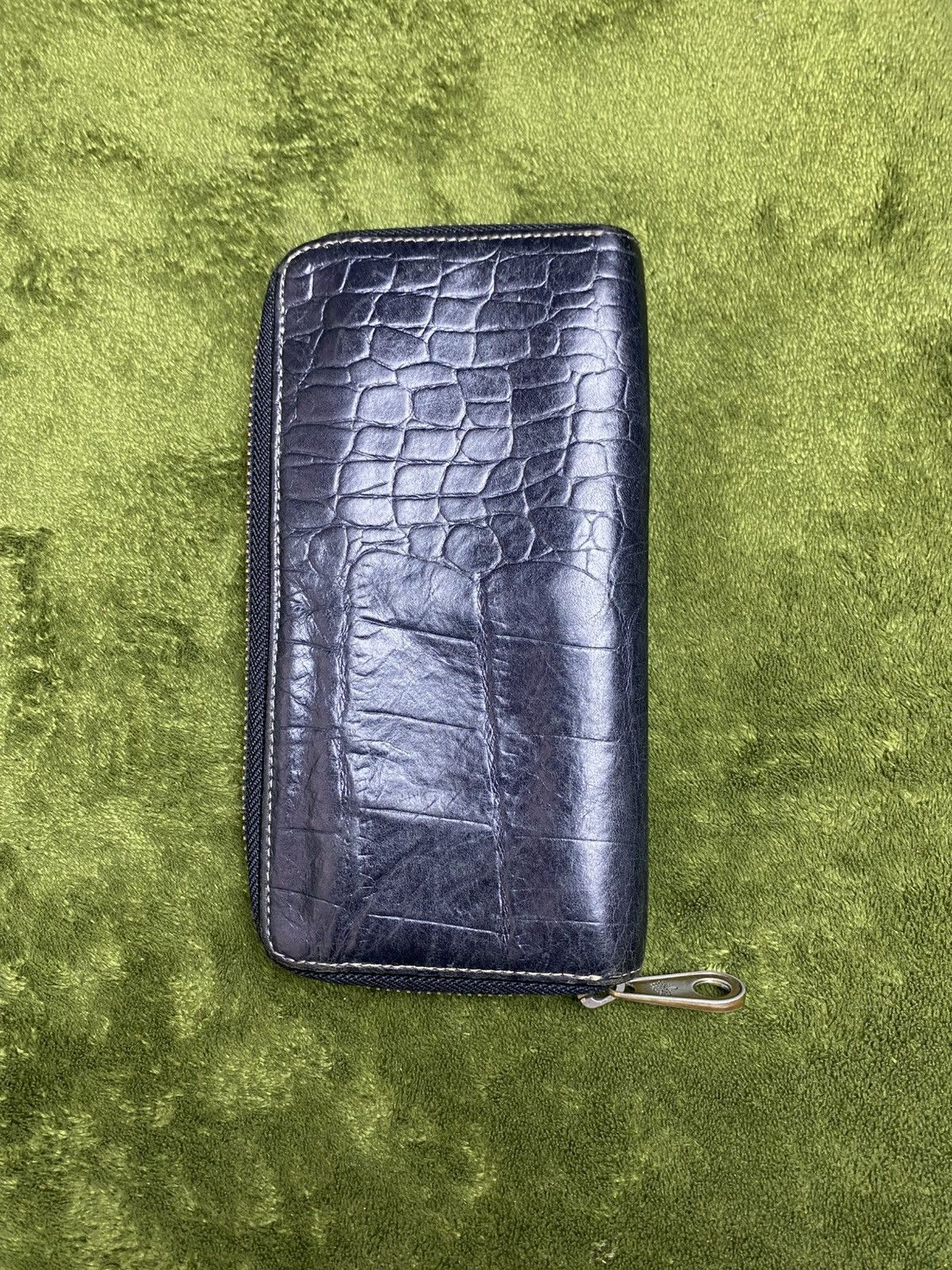 Mulberry Vintage Mulberry Black Congo Leather Zip Around Purse Size ONE SIZE - 3 Thumbnail
