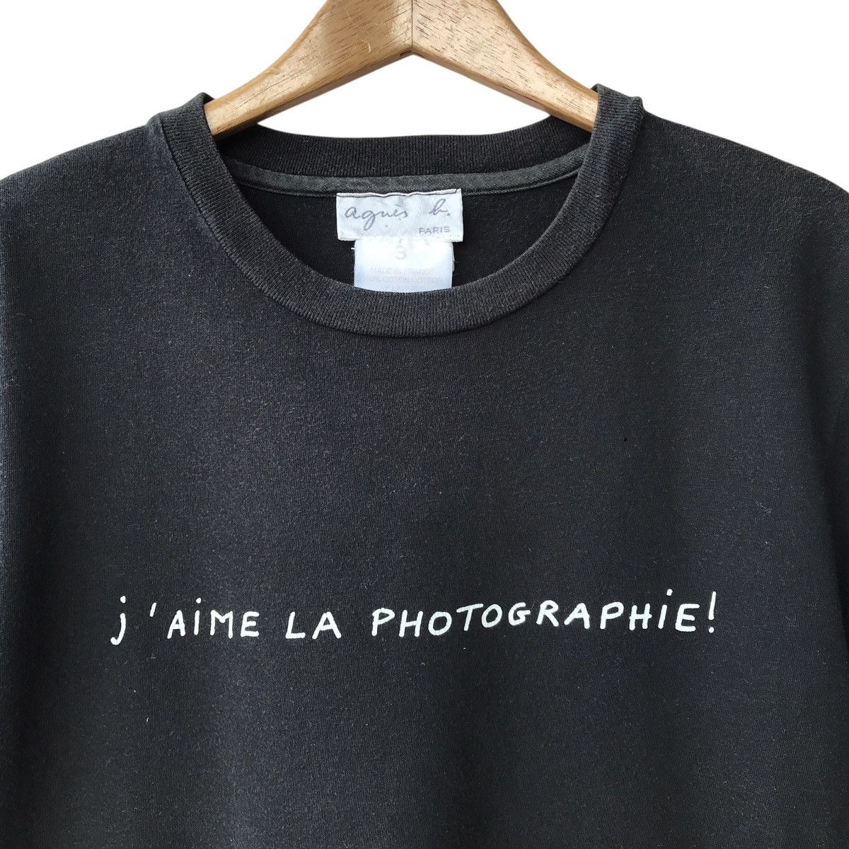 Designer × agnes b. Agnes B. Paris Photographie Small Logo Girls Youth Tee Size XS / US 0-2 / IT 36-38 - 3 Thumbnail