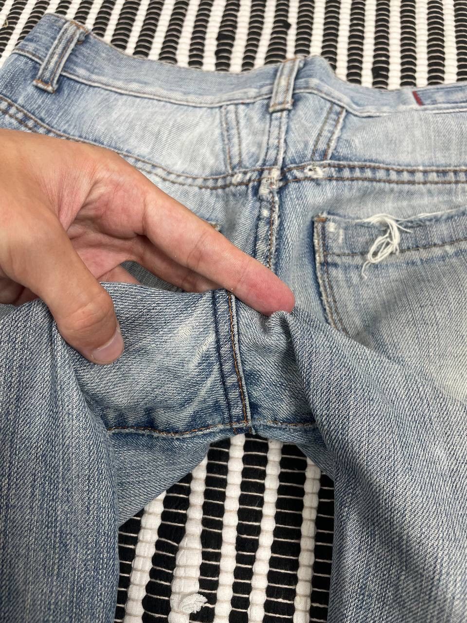 Marithe + Francois Girbaud Vintage Marithe Francois Girbaud Distressed Denim Pants Y2K Size US 28 / EU 44 - 7 Thumbnail