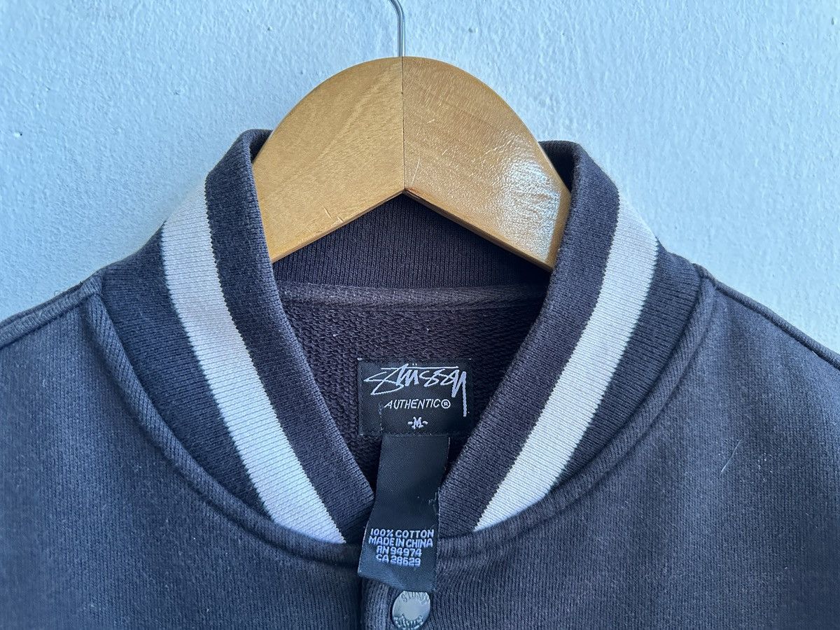 Stussy vintage stussy embroidered logo bomber jacket Size US M / EU 48-50 / 2 - 7 Thumbnail