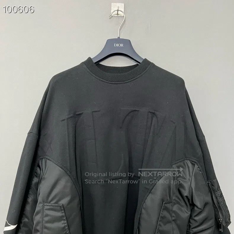 Valentino Valentino Black functional several spliced padded sweatshi Size M / US 6-8 / IT 42-44 - 3 Thumbnail