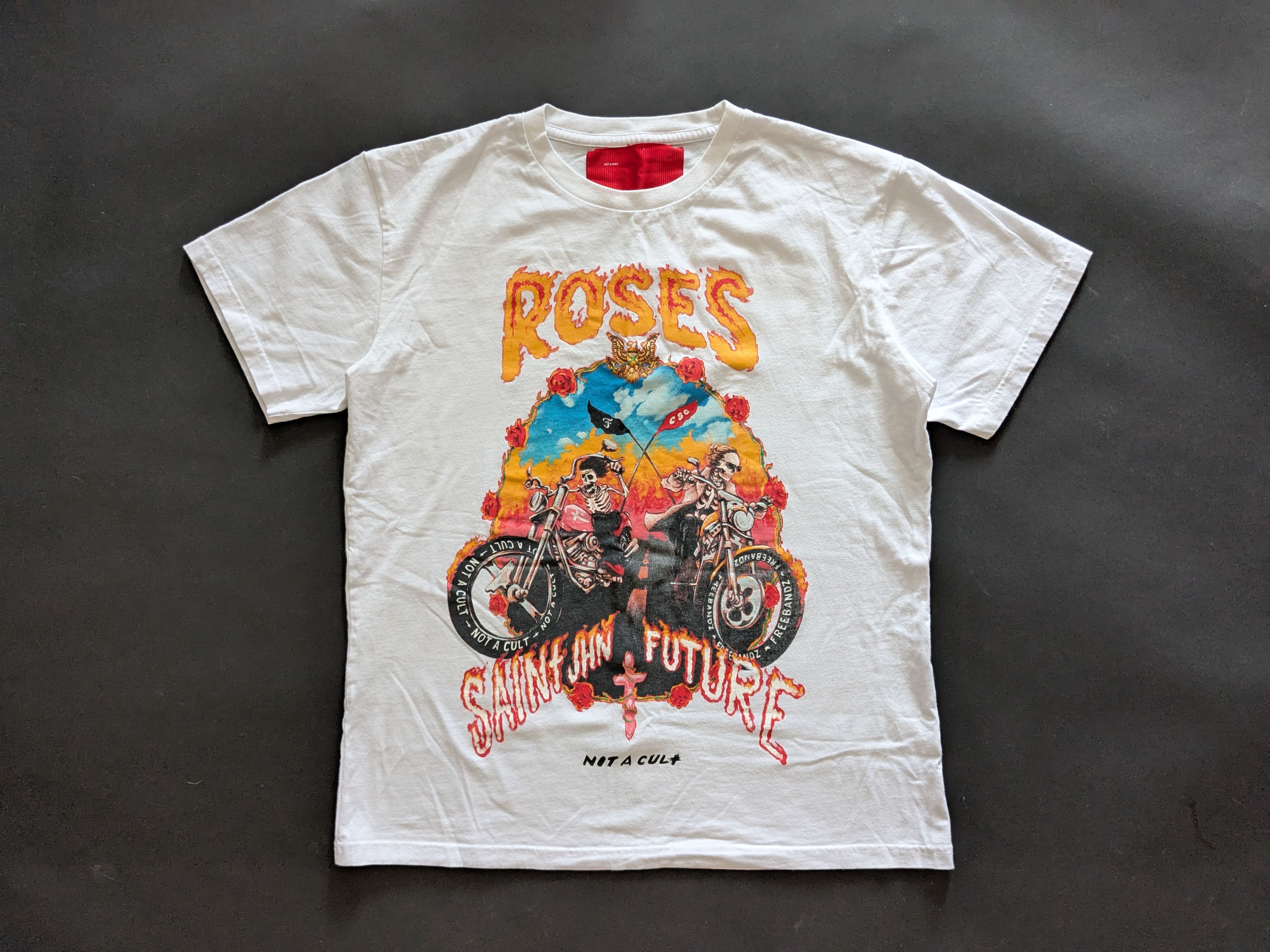 Rap Tees SAINT JHN X FUTURE ROSES TEE Size US L / EU 52-54 / 3 - 1 Thumbnail