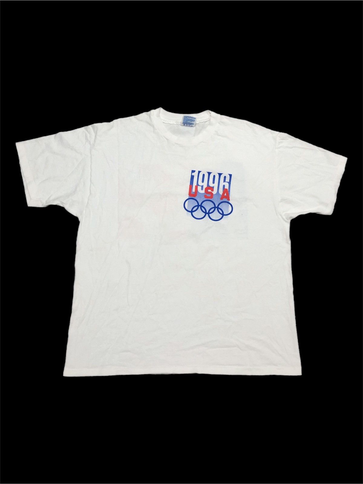 Hanes Vtg 1996 US Olympic Team Tee Size US XL / EU 56 / 4 - 2 Thumbnail