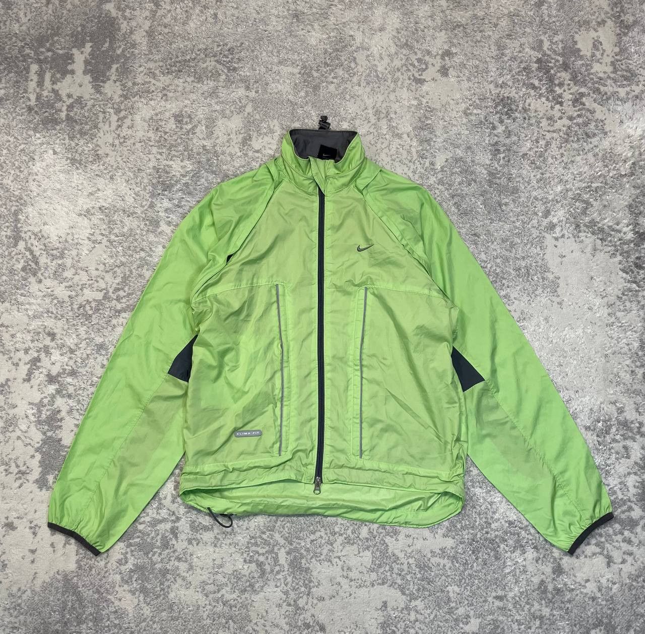 Nike Vintage Nike Clima-FIT Green Zip-Off Sleeves Jacket Men’s Size US S / EU 44-46 / 1 - 2 Thumbnail