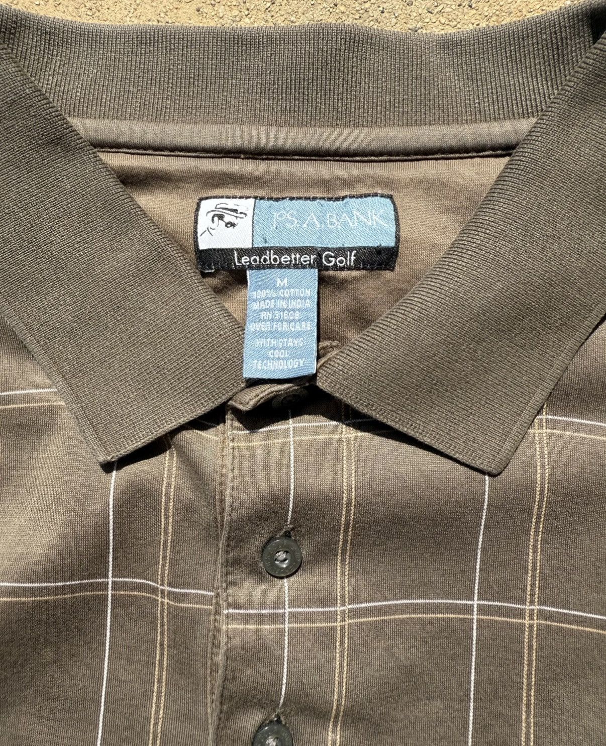 Jos. A. Bank Jos. A. Bank dark green and yellow plaid polo Size US M / EU 48-50 / 2 - 2 Thumbnail