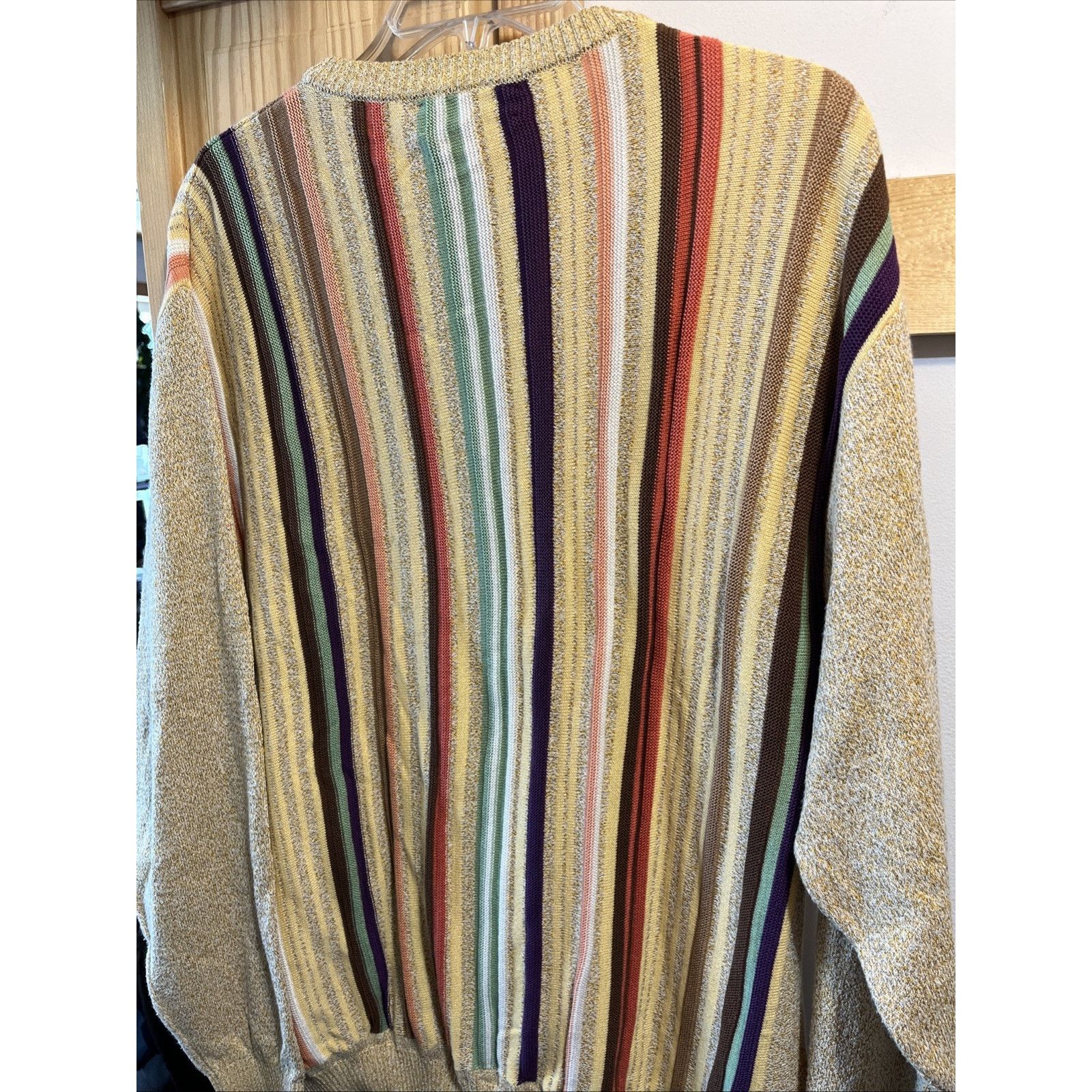 St. Croix St Croix Shop Men's L Cotton Blend Multicolor Knits Sweater Size US L / EU 52-54 / 3 - 10 Thumbnail