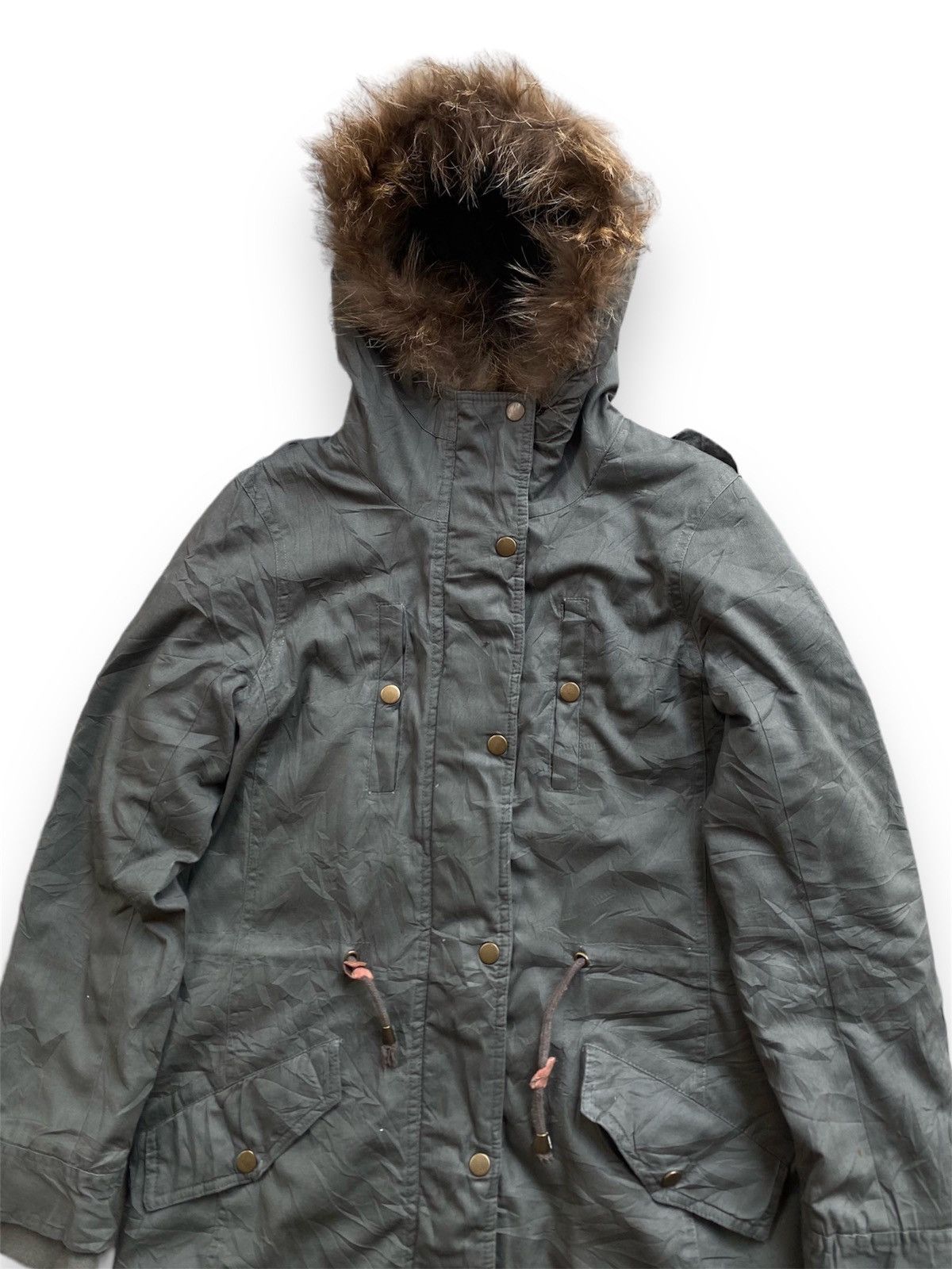 If Six Was Nine Vintage Japanese RicheGlamour fur parka jacket if6was9 style Size US M / EU 48-50 / 2 - 2 Thumbnail