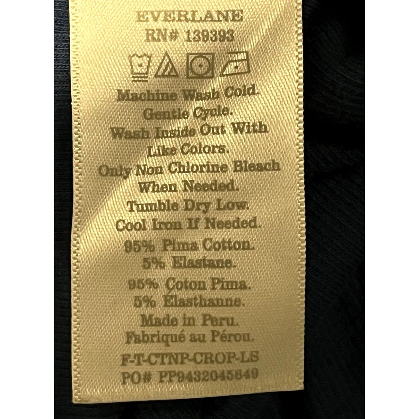 Everlane Everlane Tank Women's XL The Pima Cotton Rib Short Blue Vest? Size 40" / US 18 - 7 Thumbnail
