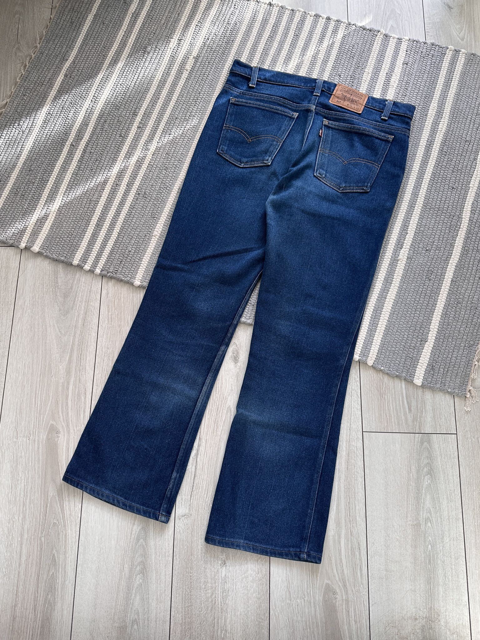 Levi's Vintage Levi's 517 Blue Denim Pants Jeans 36x32 Size US 36 / EU 52 - 2 Thumbnail