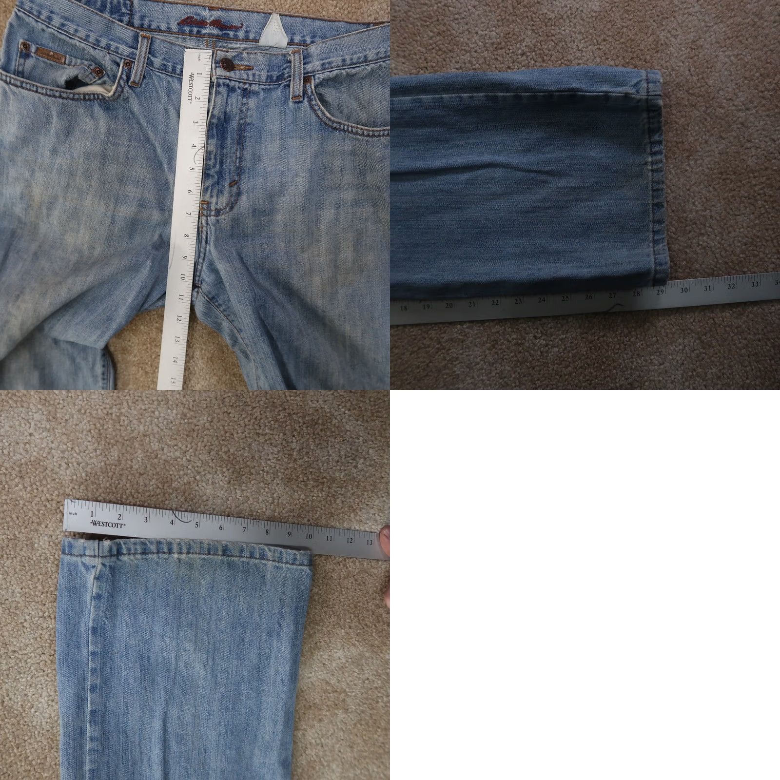 Eddie Bauer VINTAGE Eddie Bauer Jeans Shirt? Size US 32 / EU 48 - 9 Thumbnail