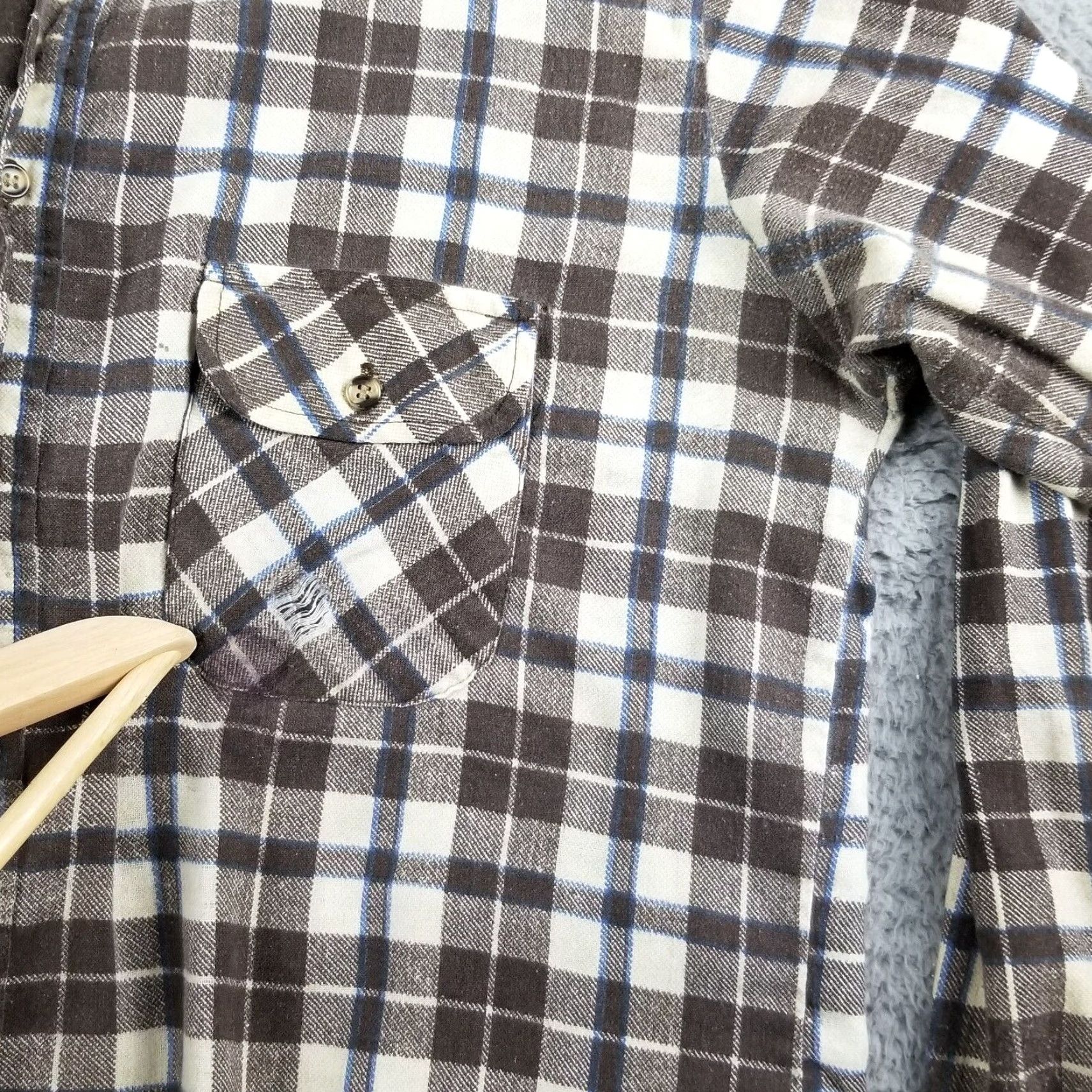 Vintage Vintage Yes Value Line Flannel Shirt L VTG Western Button Up Plaid Grunge Cowboy Distressed Size US L / EU 52-54 / 3 - 2 Thumbnail