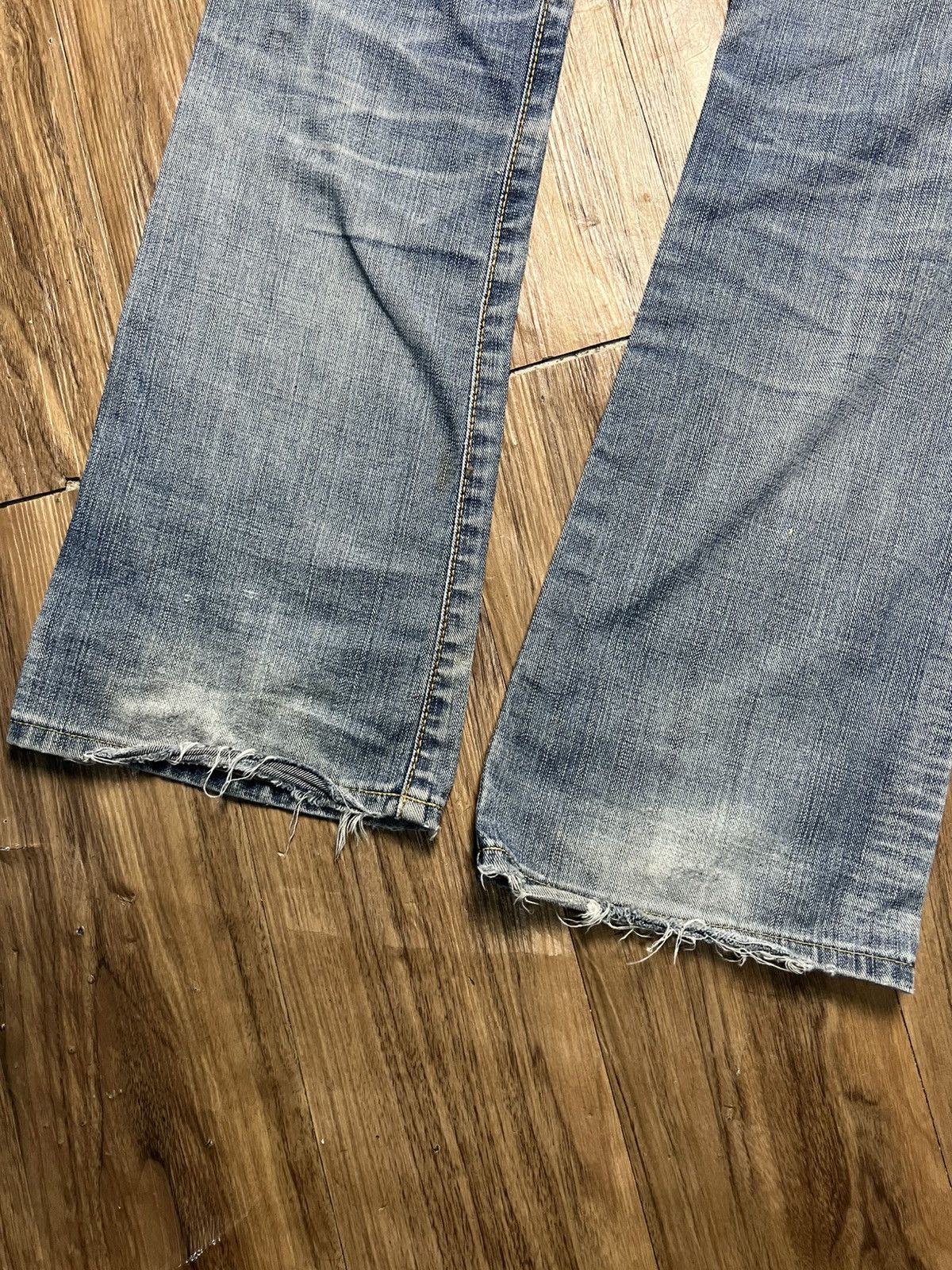 Edwin VINTAGE Edwin BLUE TRIP 503 Bootcut Red Zipper Jeans (43) Size US 28 / EU 44 - 14 Thumbnail