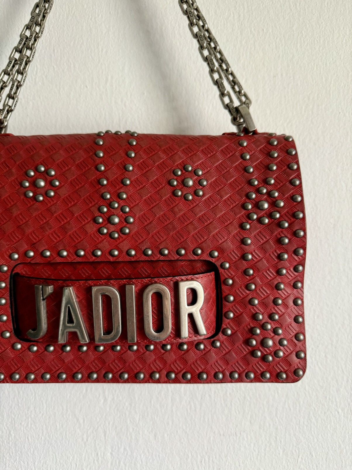 Dior Christian Dior J'Adior Flap Bag studded calfskin leather Size ONE SIZE - 3 Thumbnail
