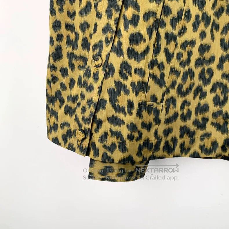 Dior Dior Yellow leopard round-neck single-breasted long-sleeve Size US S / EU 44-46 / 1 - 4 Thumbnail