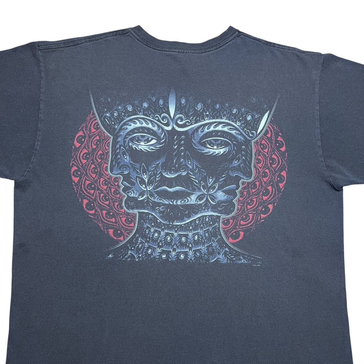 Band Tees 2006 Tool 10,000 Days Tour Triple Face Alex Grey Band Tee Size US XL / EU 56 / 4 - 5 Thumbnail