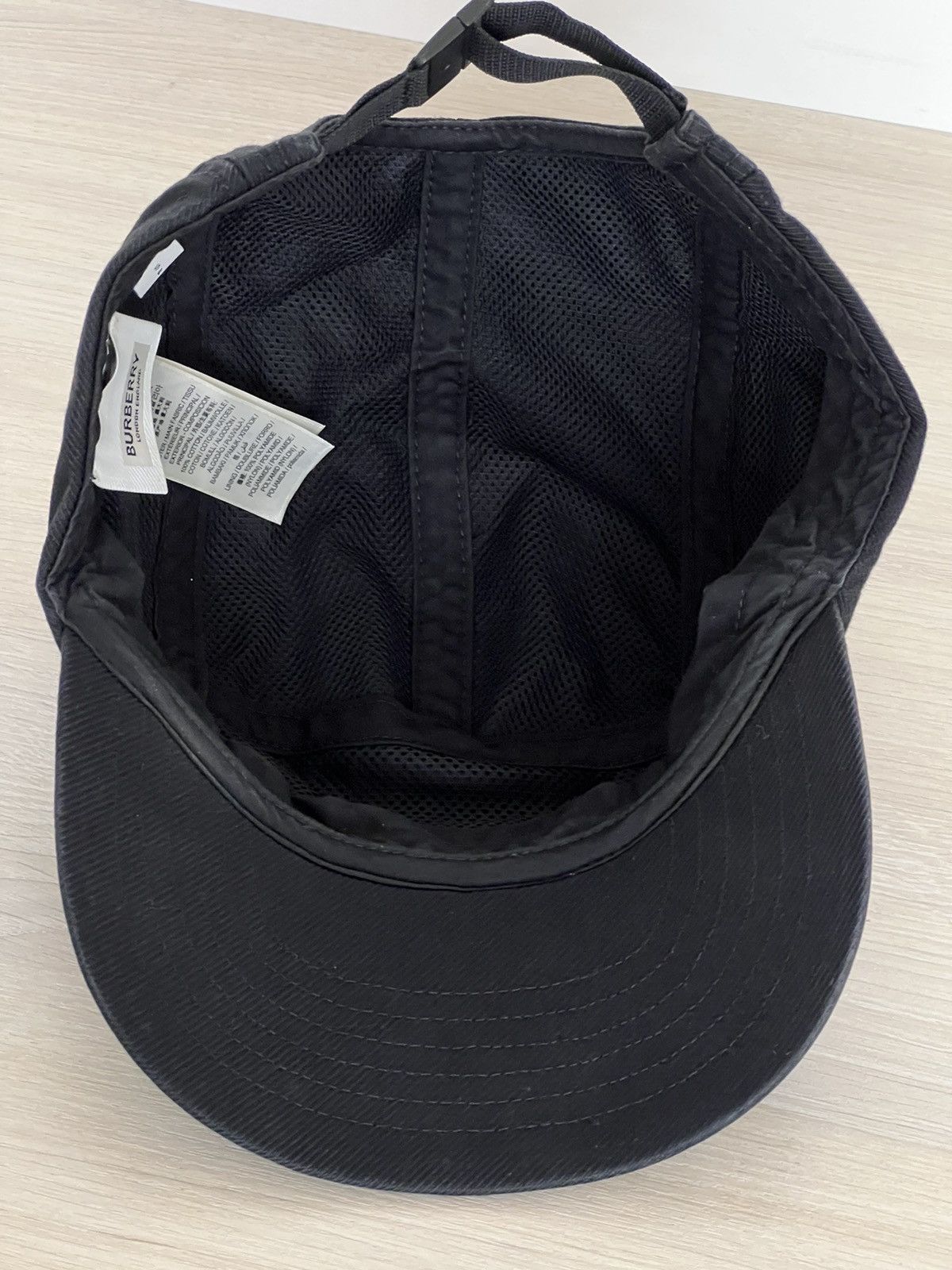 Burberry Burberry London💥Center Logo Net Baseball Cap Hat One Size Size ONE SIZE - 8 Thumbnail
