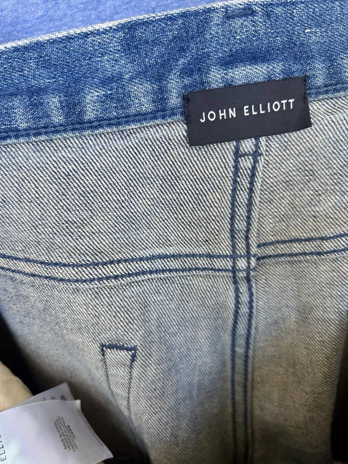 John Elliott John Elliott Men Japan Skinny Fit Jeans 30 Blue Distressed Size US 30 / EU 46 - 9 Thumbnail