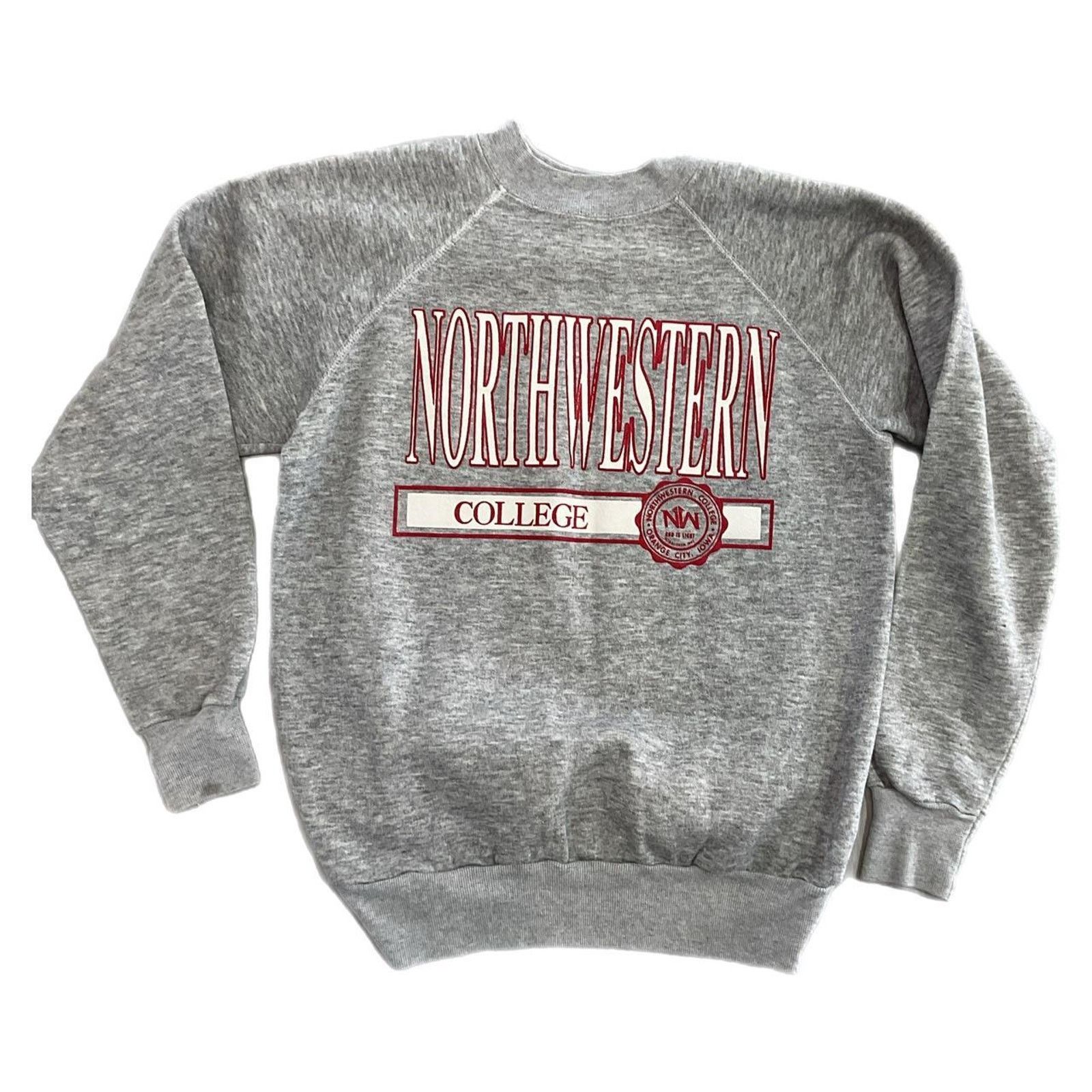 Other Vintage Northwestern College Sweatshirt Size US L / EU 52-54 / 3 - 1 Thumbnail