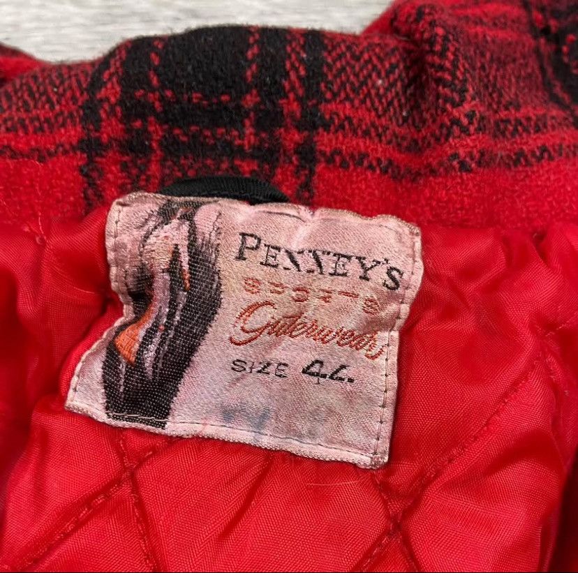 JCPenney Vintage Pennys Outerwear Wool Quilt lined Jacket* mens 44 L Size US L / EU 52-54 / 3 - 5 Thumbnail