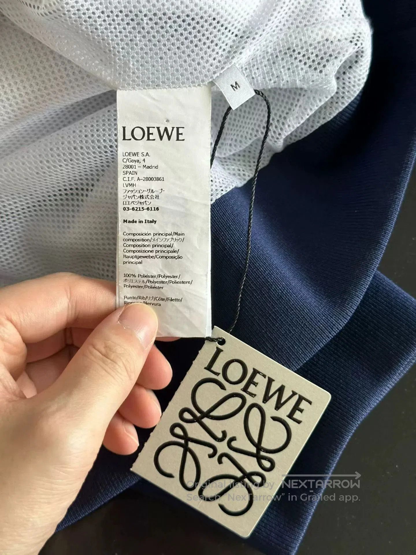 Loewe Loewe Embroidered Logo Zip Hoodie. Size US M / EU 48-50 / 2 - 3 Thumbnail