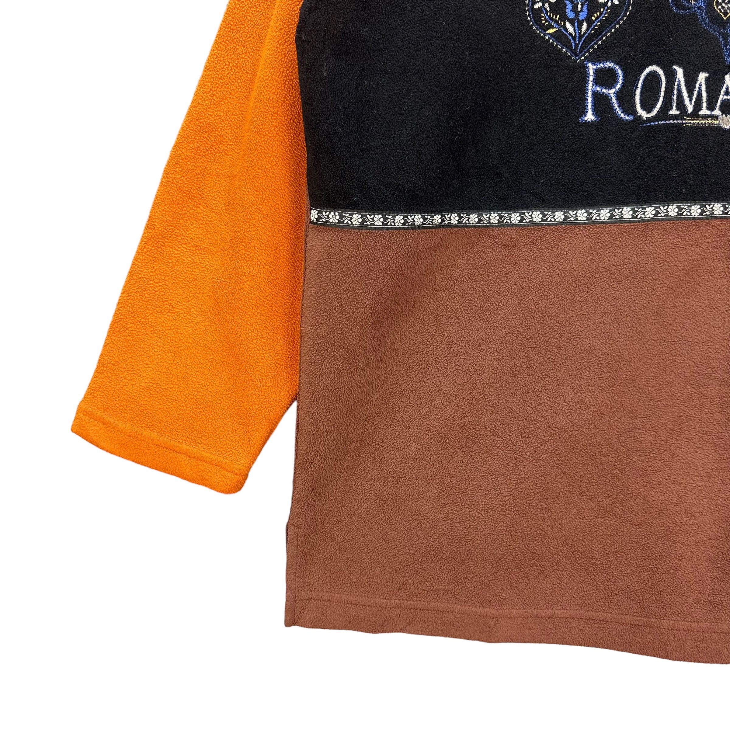 Valentino Orlandi VALENTINO ORLANDI ROMANTIC EMBROIDERY LOGO FLEECE #8963-43 Size US M / EU 48-50 / 2 - 4 Thumbnail