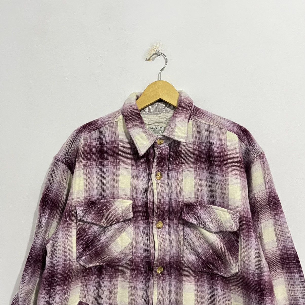 Flannel × Vintage Pract Studio Heavy Flannel Shirt Jacket Size US L / EU 52-54 / 3 - 2 Thumbnail