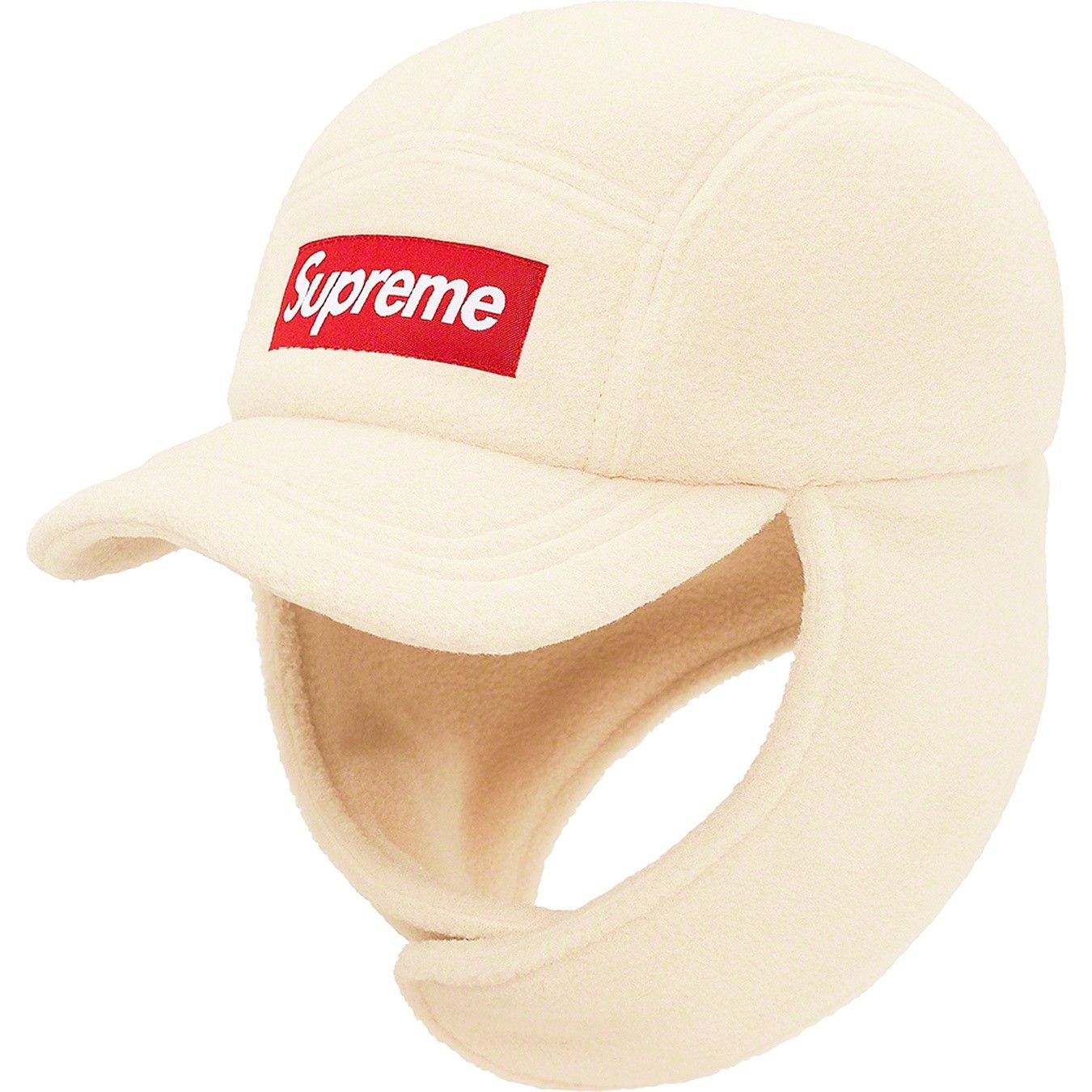 Supreme SUPREME Polartech Earflap Camp Cap Natural/White FW21 FW21H5 Size ONE SIZE - 20 Thumbnail