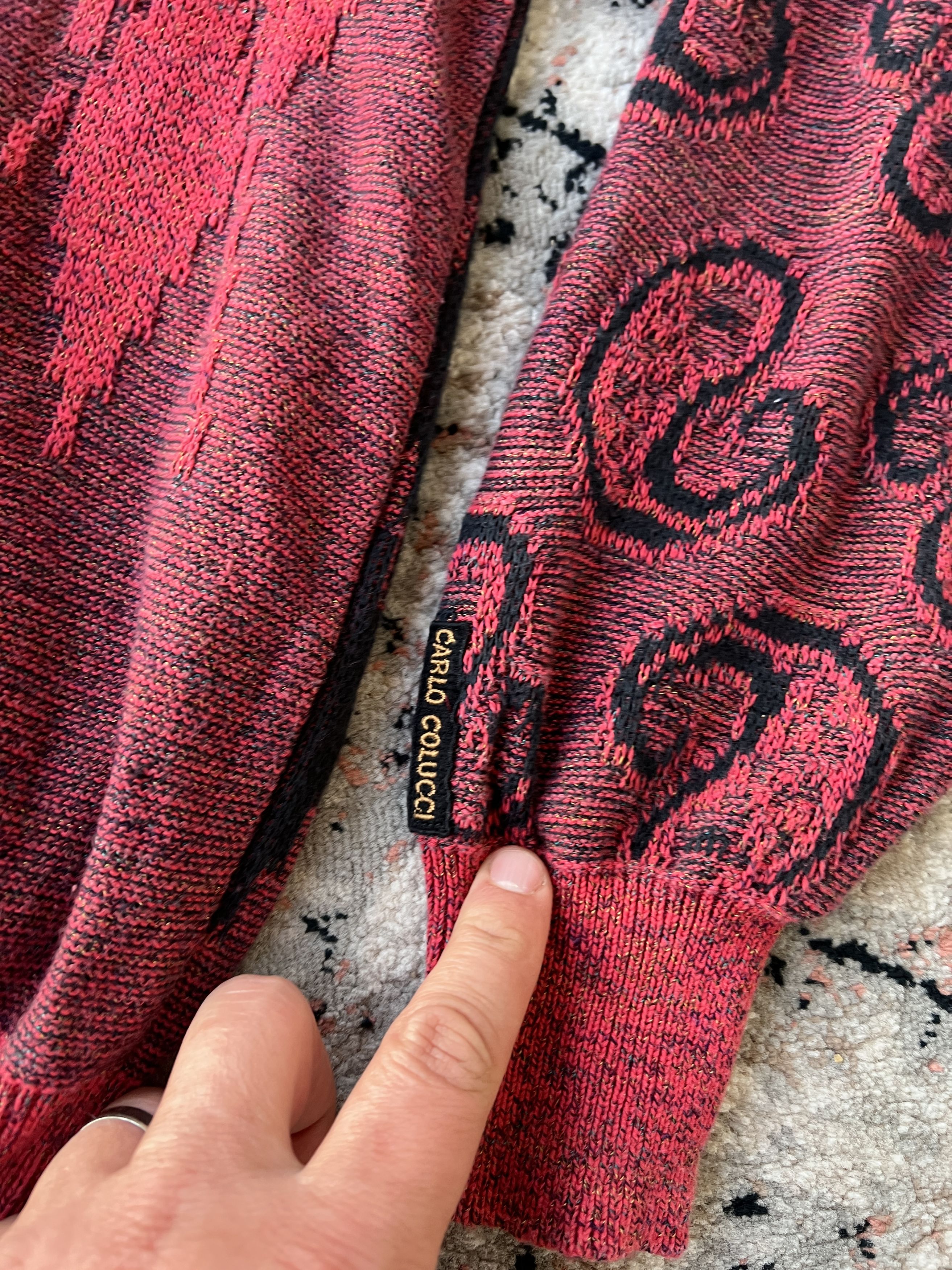 Carlo Colucci × Vintage Carlo Colucci Vintage Sweater Size US M / EU 48-50 / 2 - 2 Thumbnail