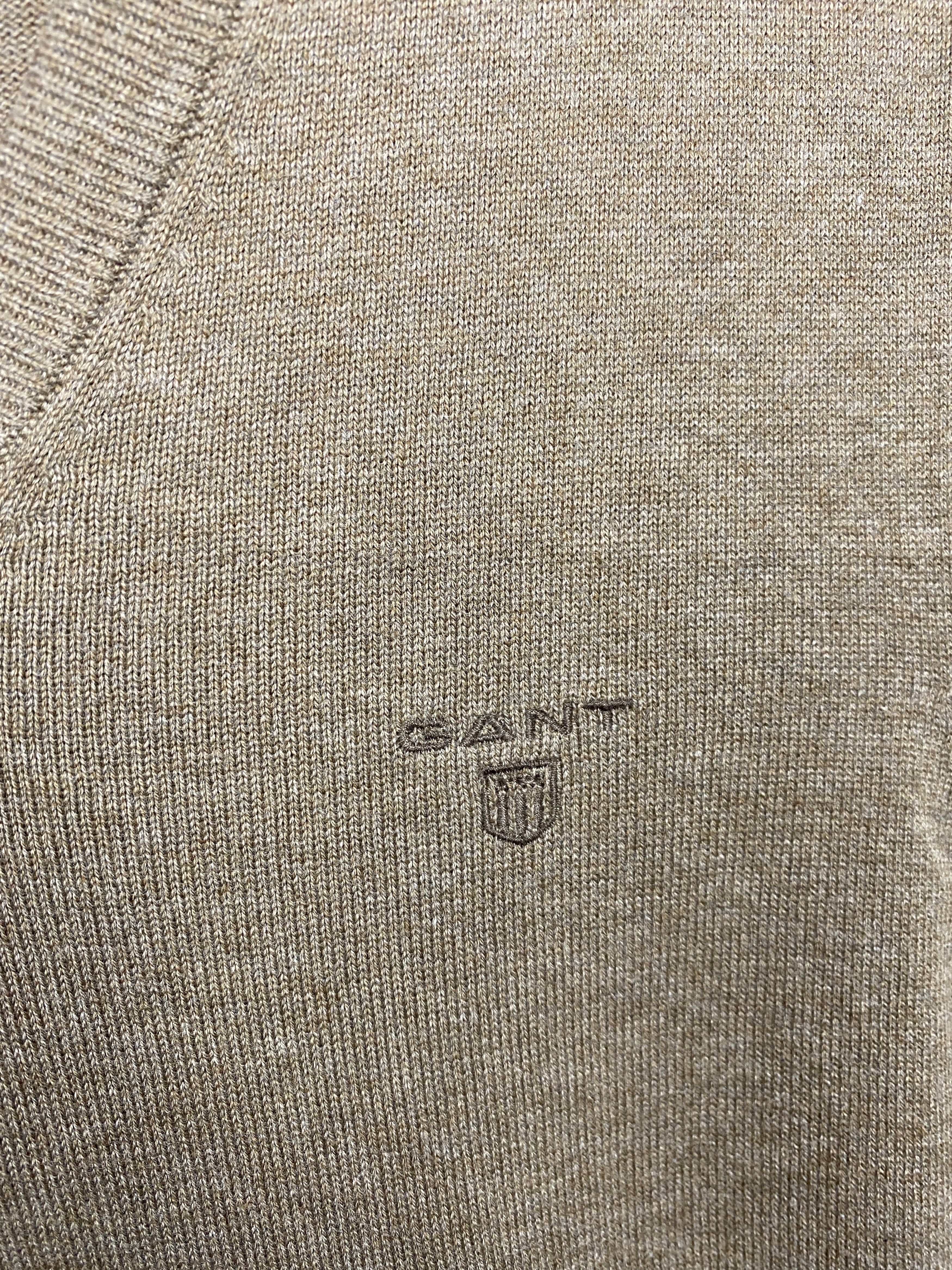 Gant Gant Vintage Mens V-neck Vest Sweater Jumper Size US M / EU 48-50 / 2 - 3 Thumbnail