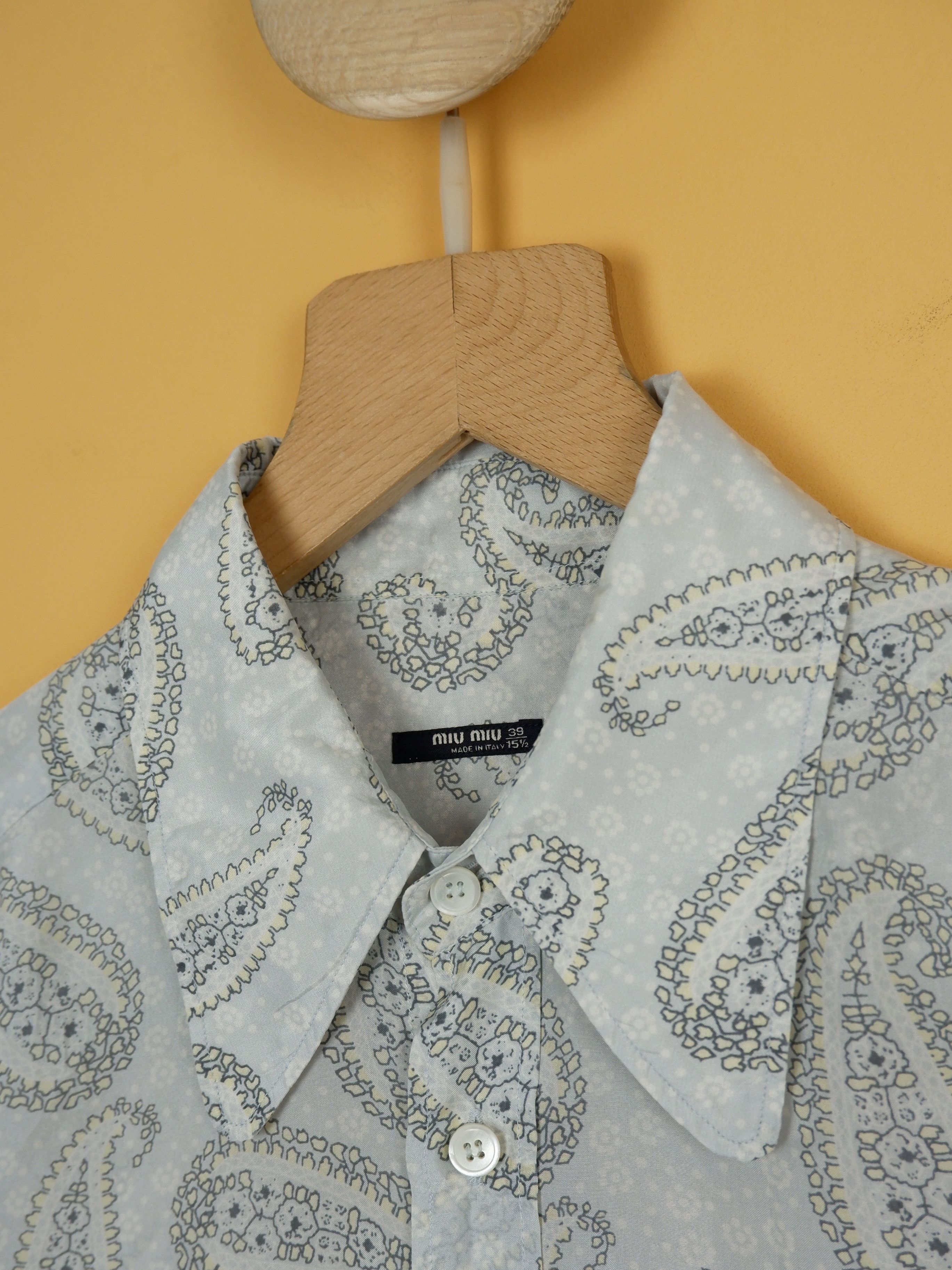 Prada Best price! Prada printed silk shirt SS12 Size US M / EU 48-50 / 2 - 10 Thumbnail