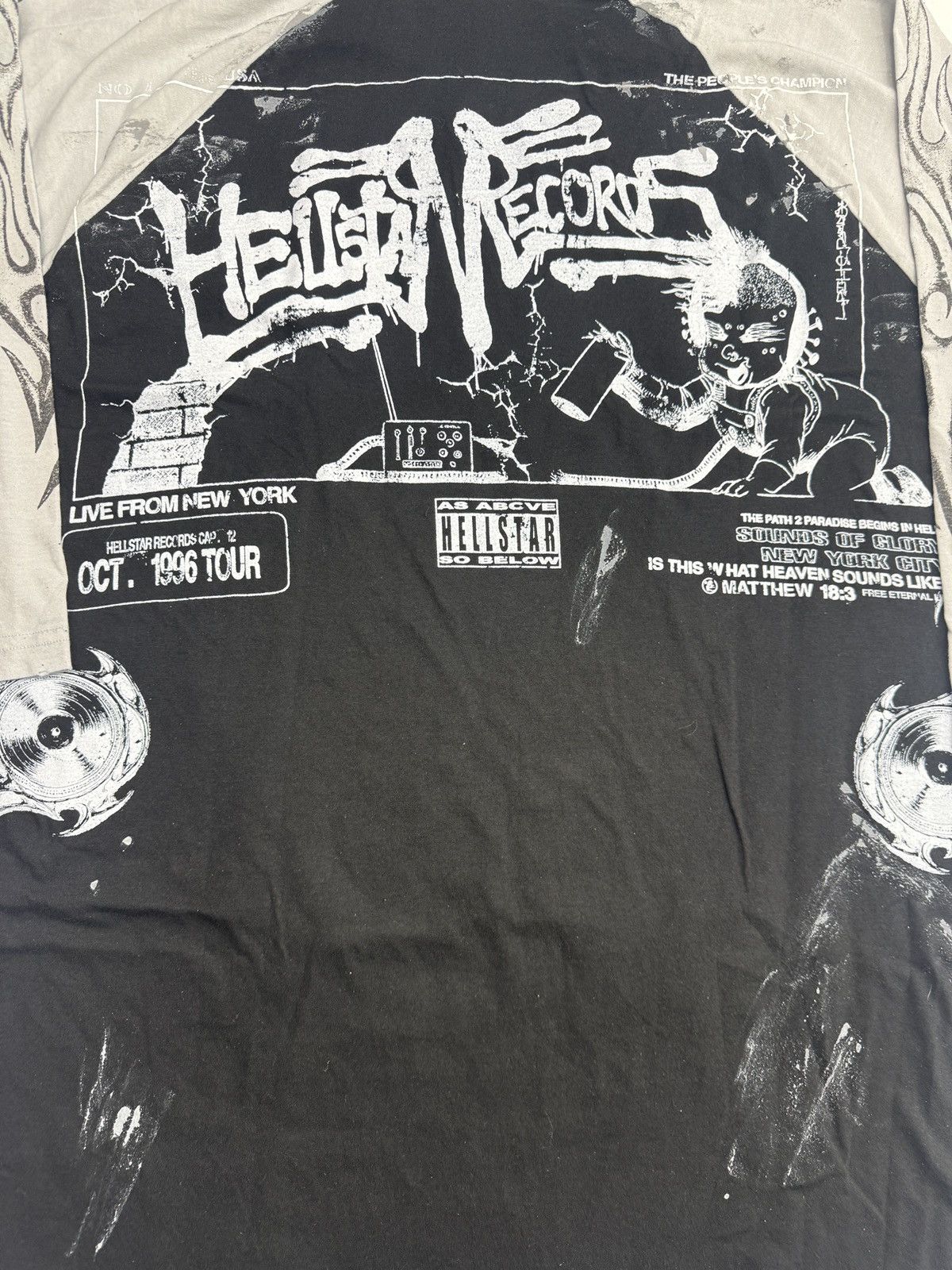 HELLSTAR Hellstar Record Baby Long Sleeve T-shirt Size US XL / EU 56 / 4 - 5 Thumbnail