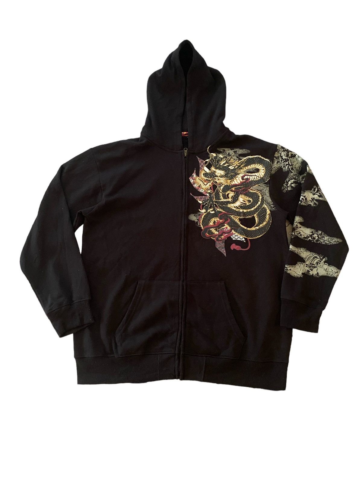 Japanese Brand Vintage Japanese Brand Sukajan Zipper Hoodie Size US L / EU 52-54 / 3 - 2 Thumbnail